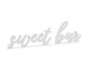 Aufsteller sweet bar weiss