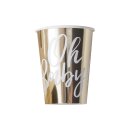 Babyparty Becher OH BABY 8 Stk.
