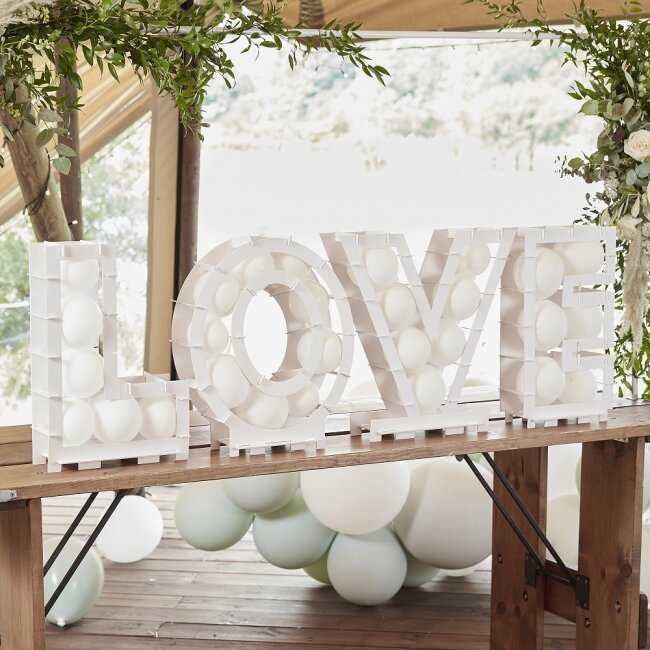Ballon Deko LOVE