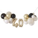 Ballon Deko-Set 40. Geburtstag