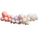 Ballongirlande DIY Set pastell blush