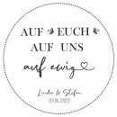 Bierdeckel AUF UNS personalisiert 50 Stk.
