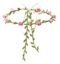 Blumenkranz rosa Kommunionkind | Blumenkind