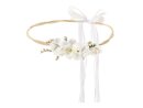 Blumenkranz wei&szlig; &Oslash; 18 cm
