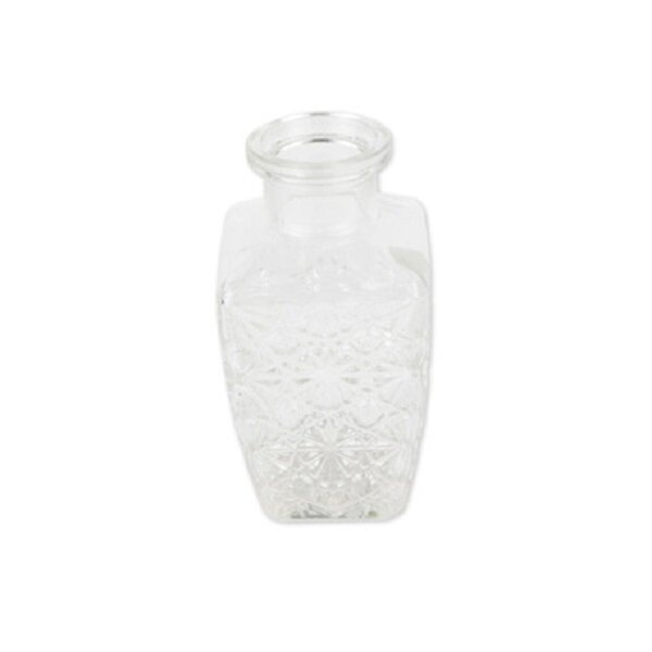 Blumenvase Boho eckig
