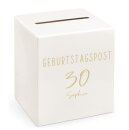 Briefbox Geburtstagspost 30 personalisiert