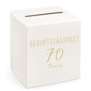 Briefbox Geburtstagspost 70 personalisiert