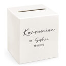 Briefbox Geschenkpost Kommunion personalisiert