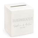 Briefbox Hochzeitspost Silberhochzeit personalisiert