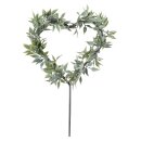 Cake Topper Herz Eukalyptus