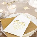 Candy Bar T&uuml;ten MR &amp; MRS gold