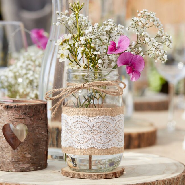 Deko Vase VINTAGE 4 Stk.