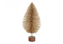 Dekobaum Gold mit Glitzer 38 cm
