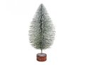 Dekobaum Silber mit Glitzer 38 cm