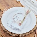 DIY Tischkarten Hoops ros&eacute;gold 4 Stk.