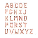 Folienballon BUCHSTABE ros&eacute;gold