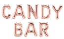 Folienballon CANDY BAR ros&eacute;gold
