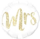 Folienballon MRS Glitzer Gold