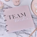 G&auml;stebuch Team Bride rosa