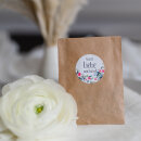 Gastgeschenk Blumensamen Kraftpapier Blume 40 Sets