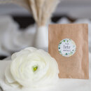 Gastgeschenk Blumensamen Kraftpapier Botanical 40 Sets