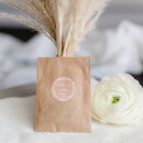 Gastgeschenk Blumensamen Kraftpapier Vintage 40 Sets
