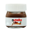 Gastgeschenk Mini Nutella Glas 25g