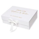 Geschenkbox weiss personalisiert