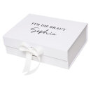 Geschenkbox weiss personalisiert