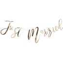 Girlande Just Married GOLD GLAM WEDDING