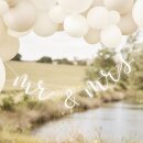 Girlande Mr &amp; Mrs Acryl