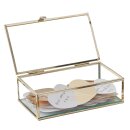 Glasbox als G&auml;stebuch Alternative, Ringbox