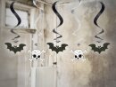 H&auml;ngedeko Fledermaus &amp; Totenkopf