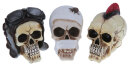 Halloween DekoTotenkopf 3er Set