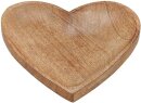 Herzschale aus Holz