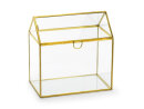 Hochzeit Kartenbox Glashaus Terrarium