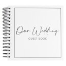 Hochzeitsg&auml;stebuch Our Wedding wei&szlig;