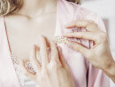 JGA Anstecker Bride weiss-gold
