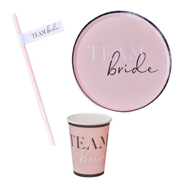 JGA Deko Set Team Bride 32-tlg.