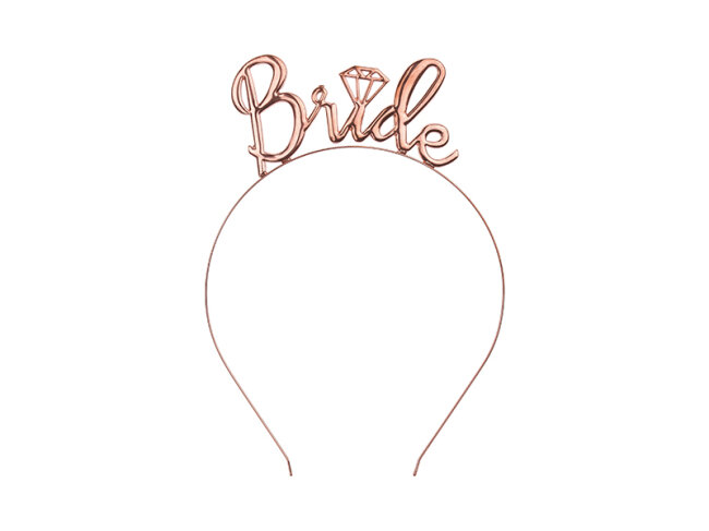 JGA Haarreif Bride ros&eacute;gold