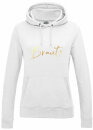 JGA Hoodie BRAUT weiss
