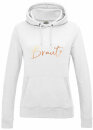 JGA Hoodie BRAUT weiss