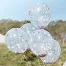 JGA Luftballons Team Bride Boho Flower 5 Stk.