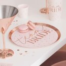 JGA Pappteller Team Bride rosegold