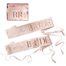 JGA Sch&auml;rpen Set Team Bride rosegold