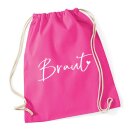 JGA Turnbeutel BRAUT pink
