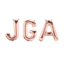 Junggesellinnenabschied Folienballon JGA ros&eacute;gold
