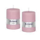 Kaheku Kerze rosa 2er Set