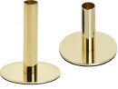 Kerzenst&auml;nder Set gold 2 Stk.
