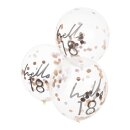 Konfetti Ballons Geburtstag hello 18